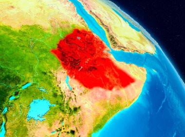 Etiyopya dünya üzerindeki