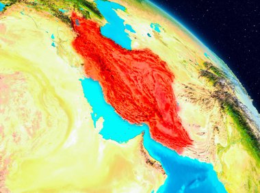 Iran dünya üzerindeki