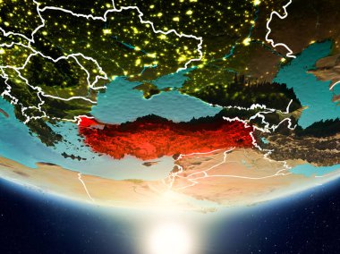 Türkiye güneş Planet Earth ile