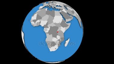 Burundi Globe