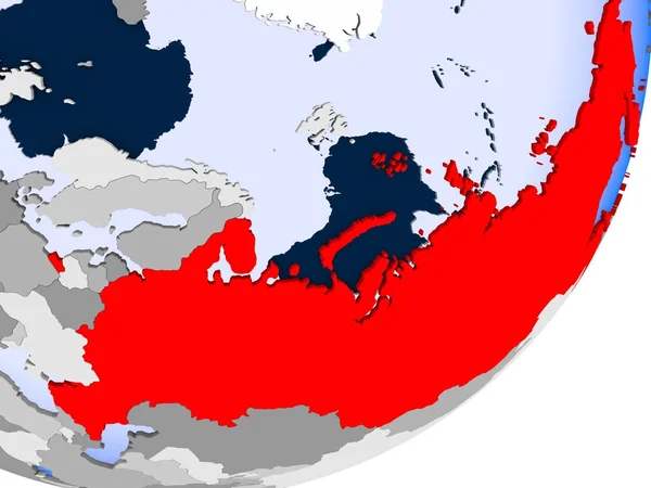 Карта России — стоковое фото