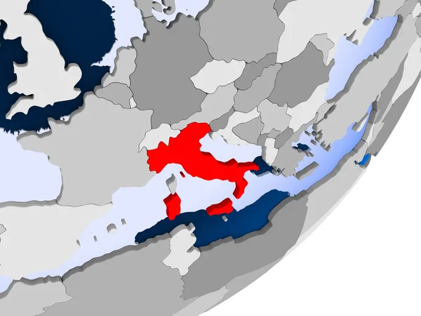 Mapa de Italia —  Fotos de Stock