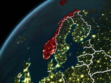 Gece boyunca Norveç