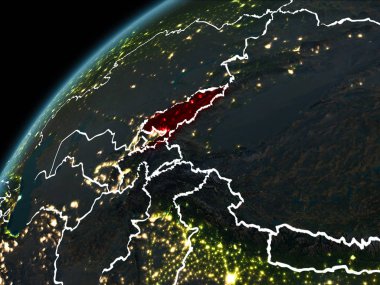 Gece boyunca Kırgızistan