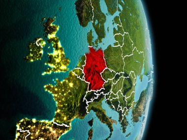 Almanya dünya üzerindeki sabah