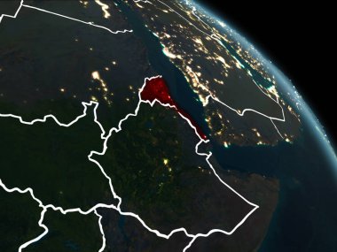 Eritre kırmızı gece