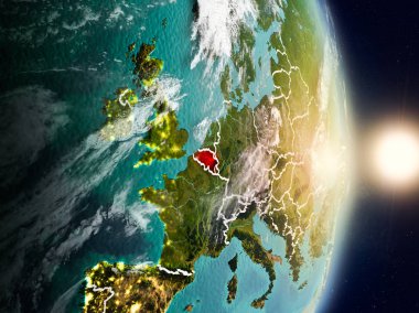 Belçika gündoğumu sırasında