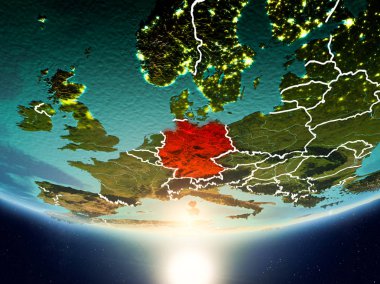 Almanya ile Planet Earth Güneş