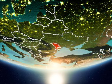 Moldova ile Planet Earth Güneş