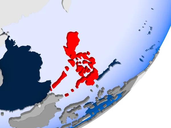 Mapa de philippines —  Fotos de Stock