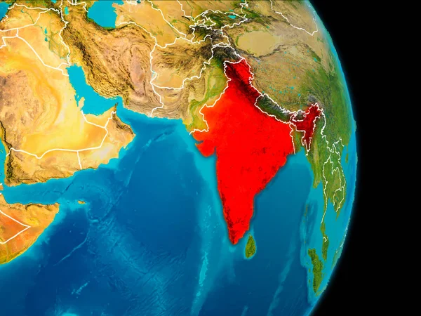 India sulla Terra — Foto Stock