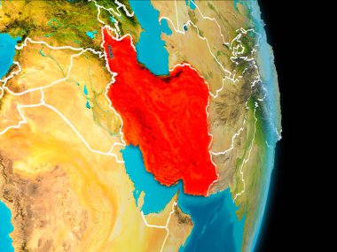 Iran dünya üzerindeki