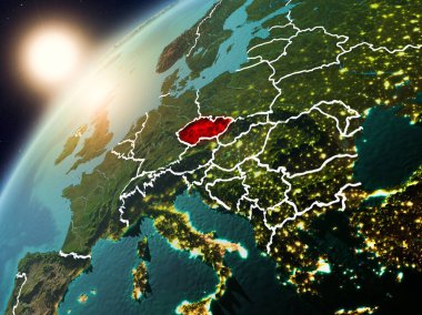 Planet Earth günbatımı, Çek Cumhuriyeti