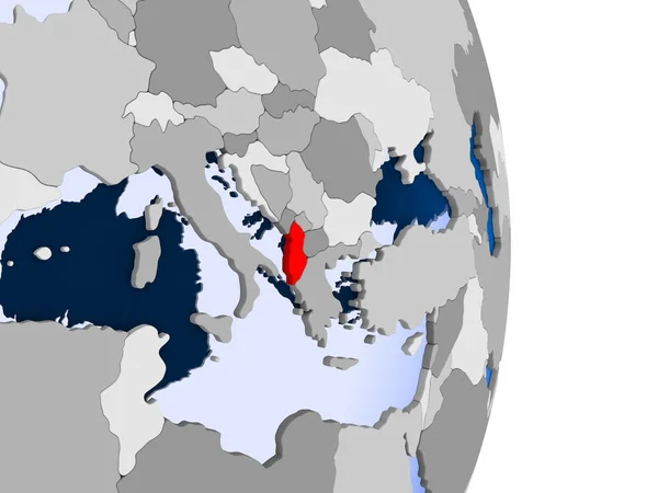 Hırvatistan dünya üzerinde — Stok fotoğraf