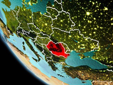 Dünya üzerinde gece Romanya