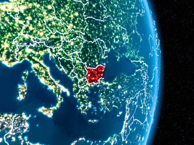 Kırmızı gece Bulgaristan