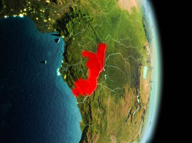 Sabah yörüngeden Kongo'da