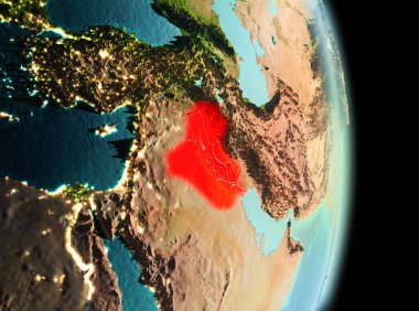 Sabah yörüngeden Irak'ta