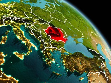 Sabah yörüngeden Romanya'da