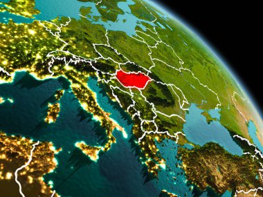 Sabah yörüngeden Macaristan'da