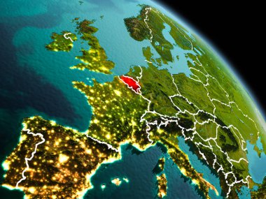 Belçika yörüngeden sabah