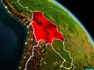 Sabah yörüngeden Bolivya'da