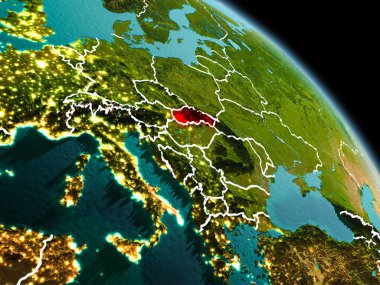 Sabah yörüngeden Slovakya'da