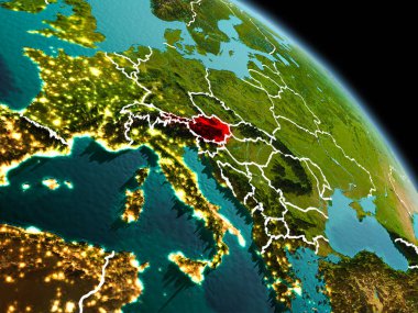 Sabah yörüngeden Avusturya'da