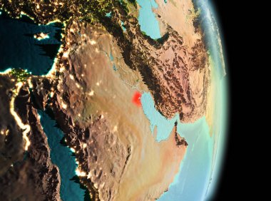 Sabah yörüngeden Kuveyt'te