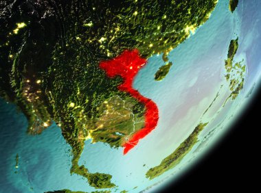 Sabah görünümü Vietnam