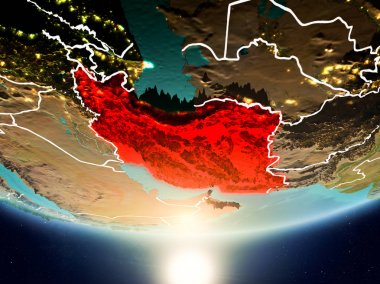 Iran ile Planet Earth Güneş
