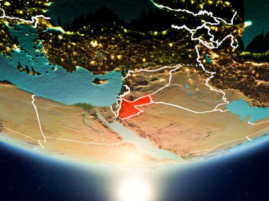 Jordan ile Planet Earth Güneş