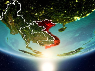 Vietnam ile Planet Earth Güneş