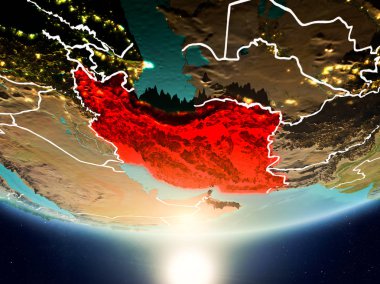 Iran ile Planet Earth Güneş