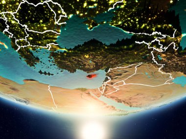 Kıbrıs ile Planet Earth Güneş