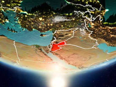 Jordan ile Planet Earth Güneş