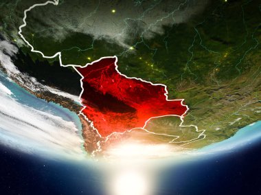 Bolivya Planet Earth Güneş