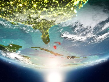 Planet Earth Güneş ile Bahamalar