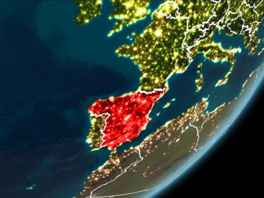 İspanya Dünya gecesi