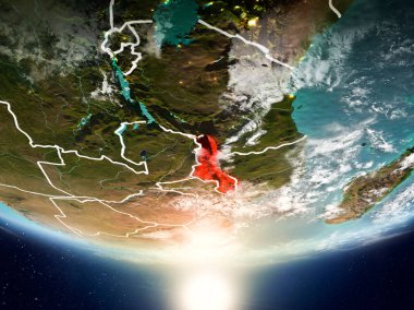 Malavi ile Planet Earth Güneş