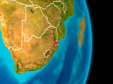 Svaziland yeryüzünde