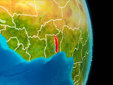 Togo dünya üzerindeki