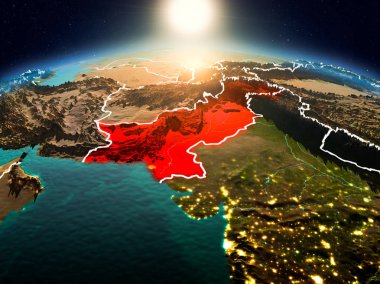 Pakistan yörüngeden Sunrise