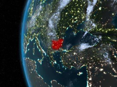 Kırmızı gece Bulgaristan