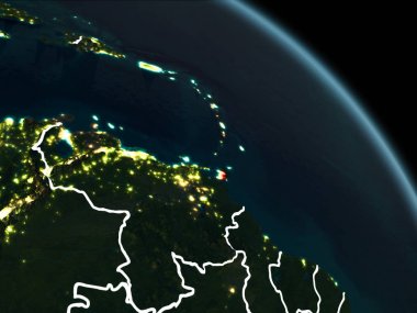 Kırmızı gece Karayipler'de