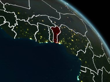 Benin kırmızı gece