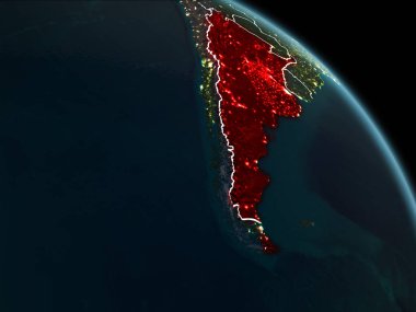 Arjantin gece kırmızı