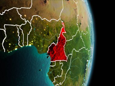 Kamerun dünya üzerindeki sabah