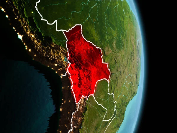 Bolivya dünya üzerindeki sabah