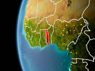 Togo akşam uzaydan